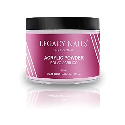 Legacy Nails Pink Acrylic Powder 4 oz Cover