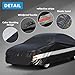 Holthly 10 Layers Coupe Car Cover Waterproof All Weather for Automobiles,100% Waterproof Outdoor Car Covers Rain Snow UV Dust Protection. Custom Fit for Ford Mustang,Chevy Camaro, Chevy Corvette,etc