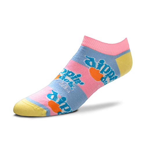 FBF Unisex-Adult Dippin Dots Socks, Dippin Dots Ice Cream Stripes, Medium