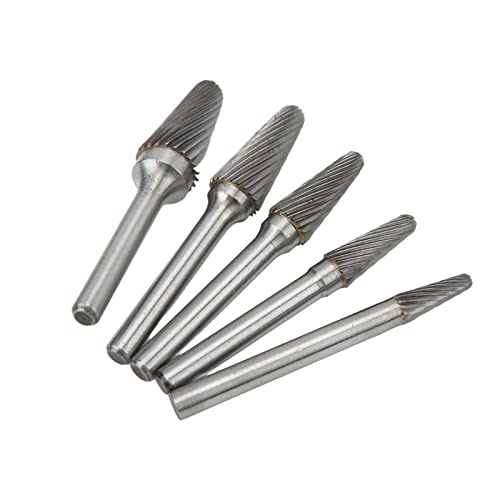 Juego de Fresas de Carburo con Mango 6 mm, 5 Piezas miniatura 4