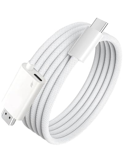 Câble USB C vers HDMI 8K 60Hz tressé avec charge PD 100W pour iPhone 16 et MacBook