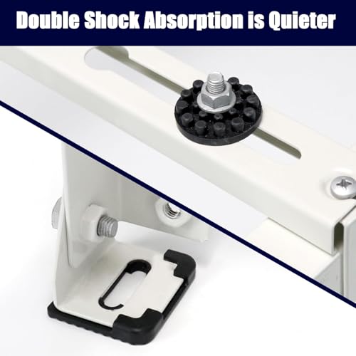 Soporte ajustable para aire acondicionado mini split resistente a la intemperie 6