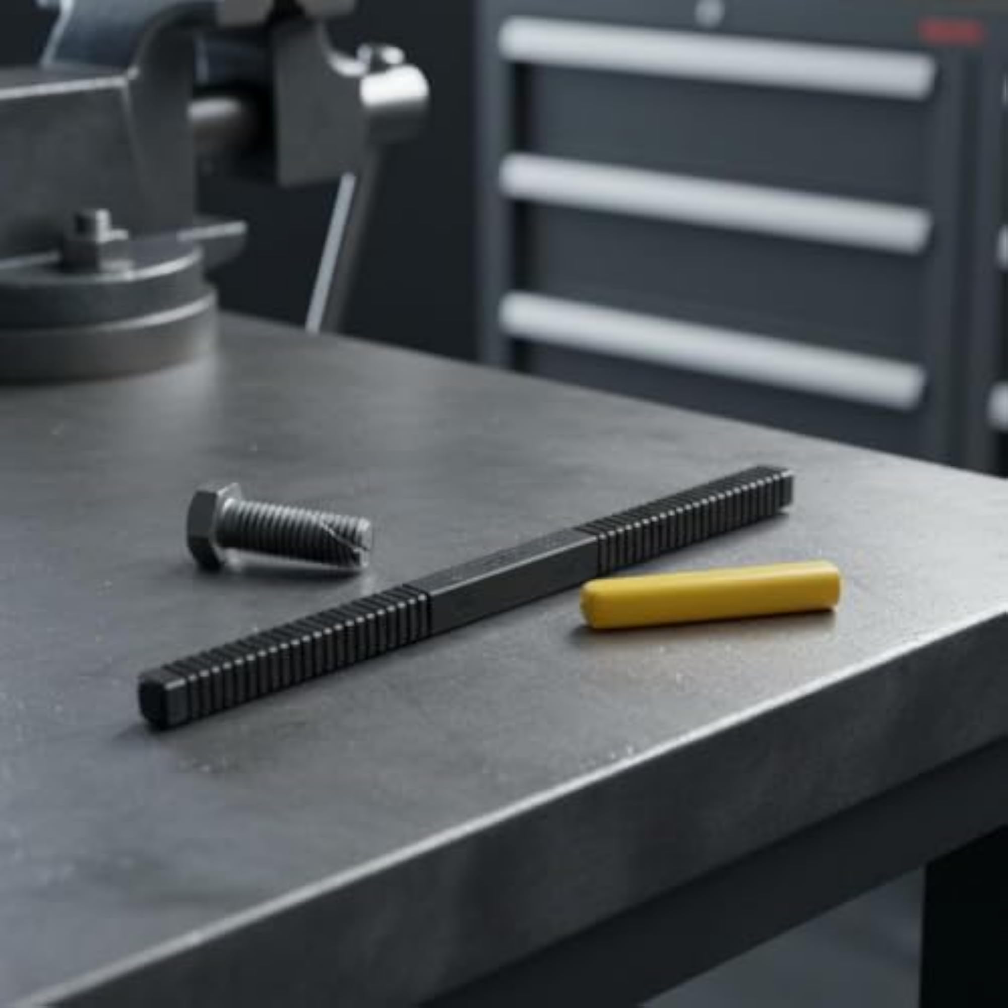 High Hardness Thread Restoring File, Hardened Carbon Steel
