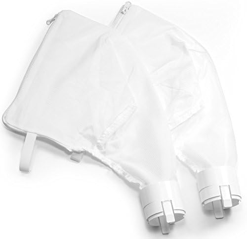 Aquatix Pro Premium Compatible Zipper Replacement Bags for Polaris 360 & 380 (2pc), Heavy Duty Pool Vacuum Cleaner/Filter Parts, Easy to Install Leaf Bags, Damage Free Enclosure, Full Warranty