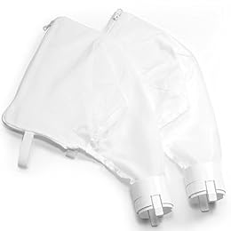 Aquatix Pro Premium Compatible Zipper Replacement Bags for Polaris 360 & 380 (2pc), Heavy Duty Pool Vacuum Cleaner/Filter Parts, Easy to Install Leaf Bags, Damage Free Enclosure, Full Warranty
