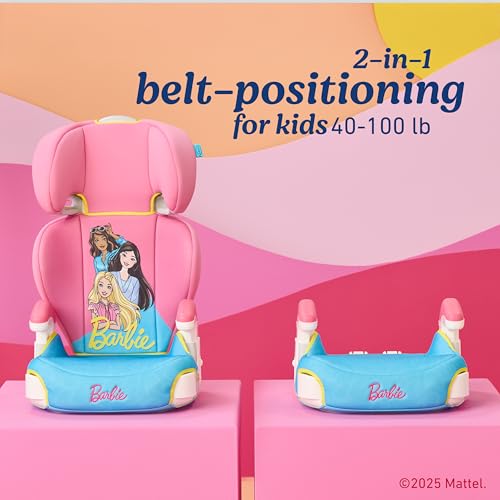 Image of Barbie x Graco Turbobooster 2.0 High Back Booster Seat, Belt Positioning Booster Car Seat for Big Kids