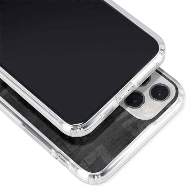 Skinit Clear Phone Case Compatible with iPhone 11 Pro - Officially Licensed NFL Detroit Lions Black & White Design