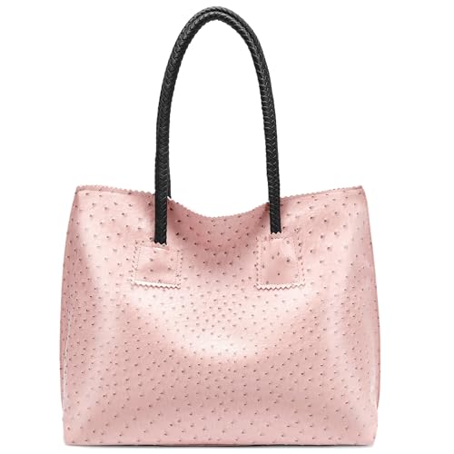 Bolso Tote grande para mujer en cuero vegano miniatura 1