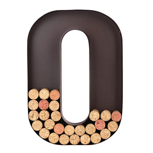 Tomfeel Figurines en métal - Collecteur de liège - Décoration murale commémorative - Porte-liège fixé au mur - Mur décoratif, salon, chambre d'enfant, anniversaire, fête, mariage, décoration de café Cover