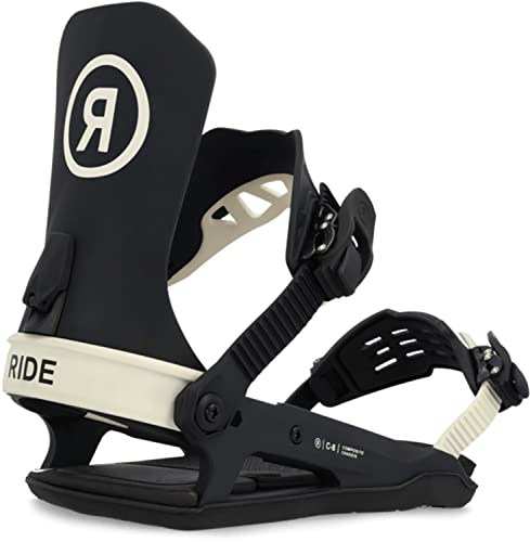 Ride C-8 Mens Snowboard Bindings Black Sz L (10.5+)