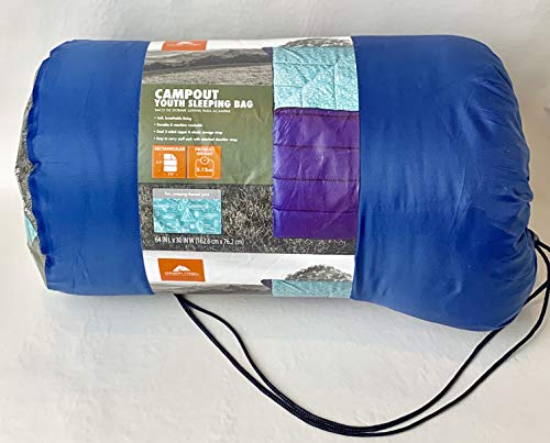 Ozark-Trail Youth Sleeping Bag Camping Indoor Outoor Traveling - Campout Design