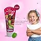 Mr.White Prinzessinnenbeutel Set für Kinder - Zahnbürste mit Saugnapf am Boden, Borstenabdeckung, zarte Kinderzahnpasta mit Minzgeschmack, Format 75 ml und Glas