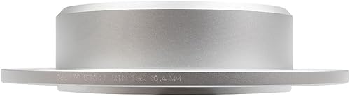 Miniatura 5 de SCITOO Rotores de disco sólido traseros de 12.44 pulgadas + pastillas de freno de cerámica de repuesto para Jeep Wrangler 2007-2017, para Jeep