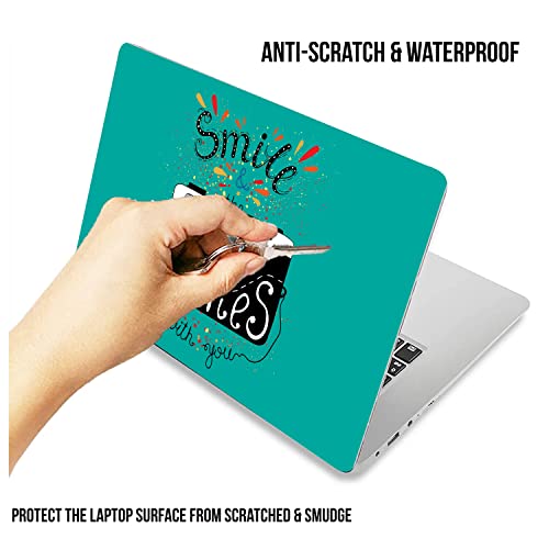 Image of Paper Plane Design Laptop Skins Sticker (15.6 inches) Des 29 (D)