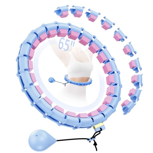 Skyrain Infinity Hoop Weighted Hula Hoop for Adults Weight Loss