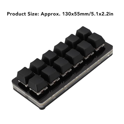 Teclado Gamer 12 Teclas Mecánico USB-C RGB miniatura 6
