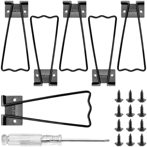Amazon.com: BokWin 6 Pcs Picture Frame Easel Back Stand,4.52 Inch Iron ...