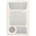 Broan-NuTone 100HFL Directionally-Adjustable Bath Fan with Heater and Fluorescent Light