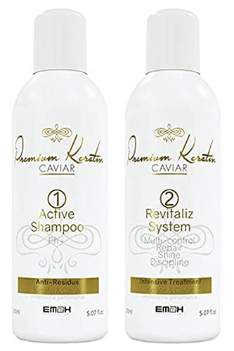 Premium Keratin Caviar - Kit de lissage brésilien 150ml