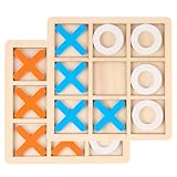 zeyce Tic Tac Toe Board Game - Classic Family Game for Children