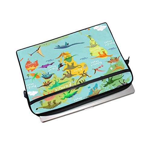 Sac ordinateur portable 14-15,6 pouces dinosaure, idée cadeau originale - 4