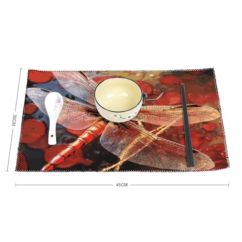 Sets de table pour table à manger et repas de mariage en toile