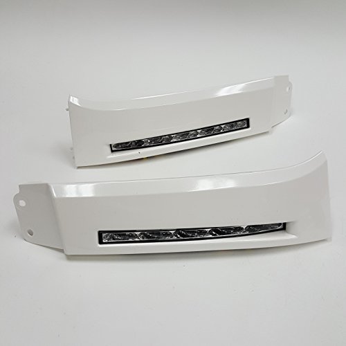 Ledin For 2007-2013 Toyota Tundra Sequoia Front Bumper Filler Panel Led Drl Fog Lights With Bezel Wire Harness #TOP1