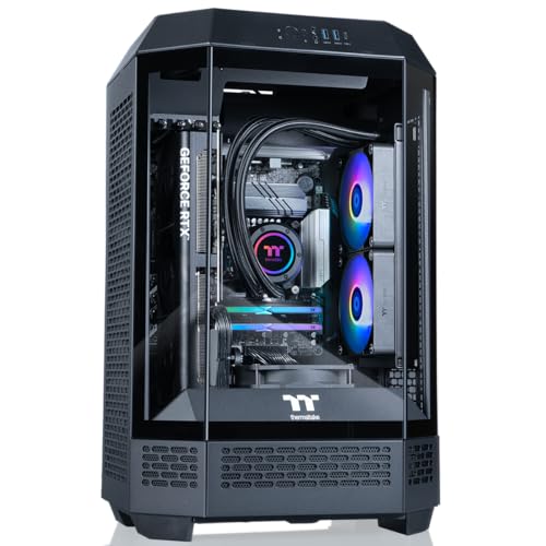 Thermaltake LCGS Reactor u2670T Gaming Desktop (Intel® Core™ Ultra 7 265KF, 32GB 6400MT/s DDR5 RGB Memory, NVIDIA GeForce® RTX 5070 Ti, 2TB NVMe M.2, WiFi, Windows 11) T3BK-B860-57T-LCS by Thermaltake - Used condition - US$2043.85