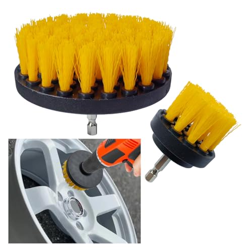 ZIMISI Drill Brush Set Yellow