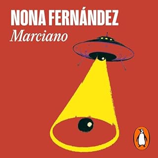 Diseño de la portada del título Marciano