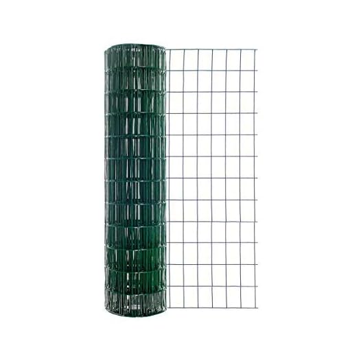 Garden Zone Gauge Vinyl Coated Garden Fence with Openings