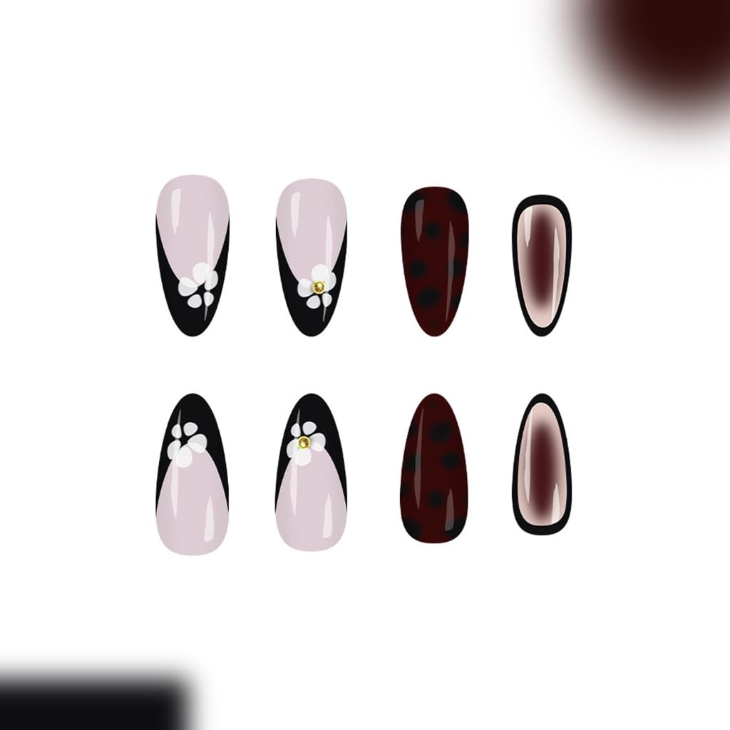 Elegant 24Pcs Stripes Floral Detailing With Beads Durability ABS Materials Construction