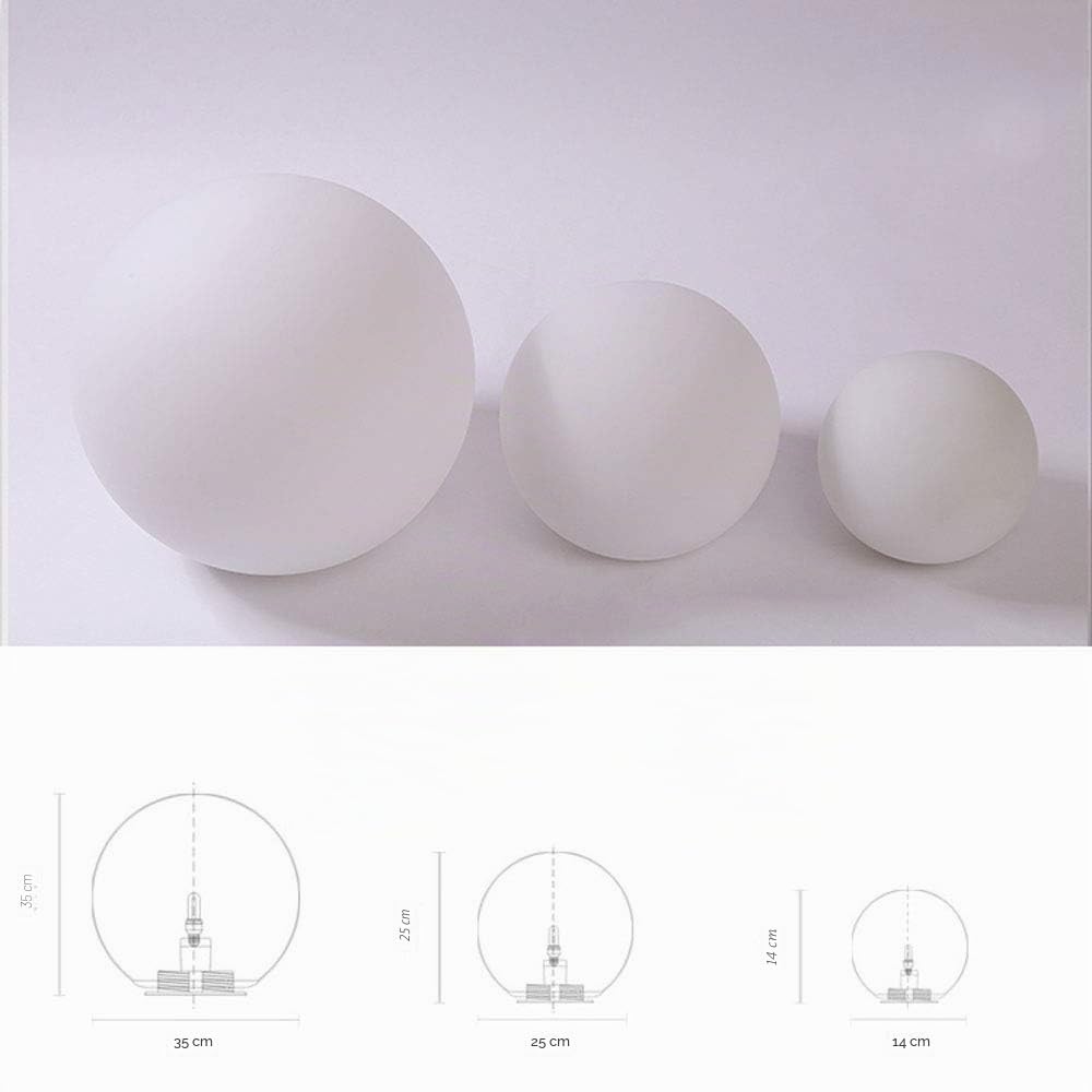 Middle Lámpara de pared de bola de cristal LED moderna, lámpara de pared de mediados de siglo, candelabros de pared de globo para restaurante, sala de estar, mesita de noche, escaleras, espejo de baño