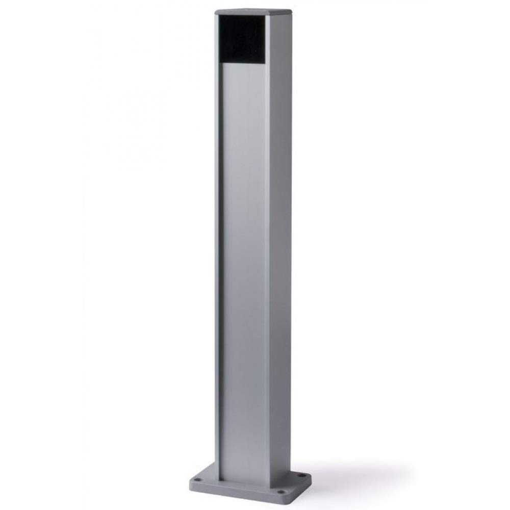 Paire de colonnes en aluminium avec boîtier protégé pour une photocellule Nice taille M hauteur 500 mm code : PPH3