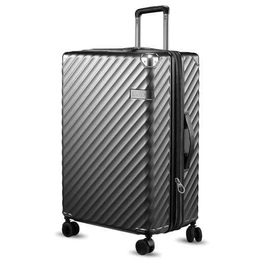 Expandable Polycarbonate Hard Shell Suitcase