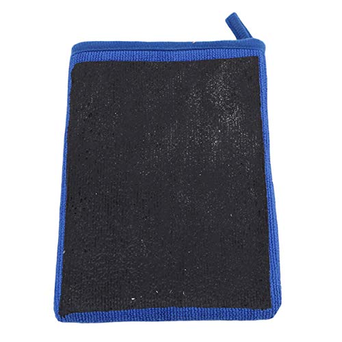 Winwinfly 1 Pcs Car Wash Clay Bar Auto Detailing Magic Wash Clay Bar Microfiber Car Wash Mitt Cleaning Towel,Blue