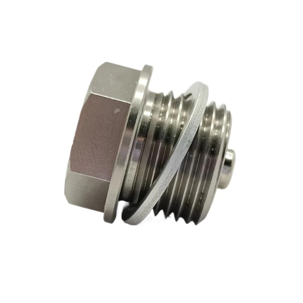 Korek spustowy oleju samochodowego M18X1,5MM ze stali nierdzewnej z magnesem neodymowym, uniwersalny