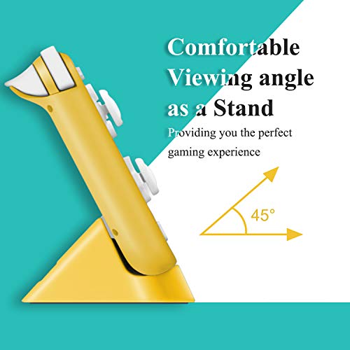 Charging Dock Compatible With Nintendo Switch/Switch Lite/Switch Oled Model, Compact Charger Stand Station With Type C Port Compatible With Nintendo Switch Lite 2019 / Switch Oled Model(Yellow) #TOP4