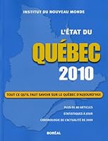 L'etat du Quebec 2010 2764620063 Book Cover