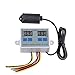 XK-W1099 Intelligent Digital Temperature and Humidity Controller, -0 to 100°C Range, 10A Output, for Industrial Control Systems(12V)