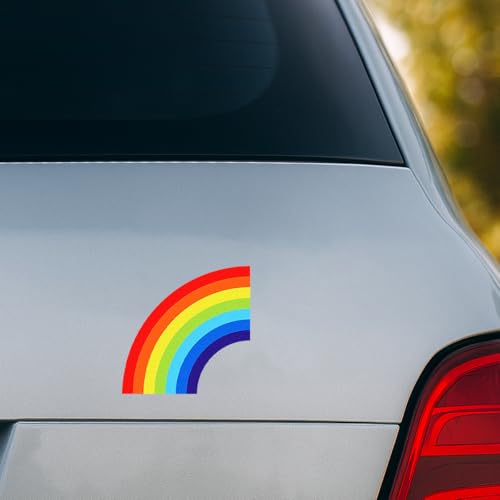 KPFILEH Rainbow Car Sticker Decal