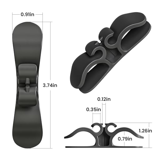 Image of Cord Organizer for Appliances,Cord Wraps for Electrical Cords,6 Pack Stick- Winder for Kitchen Appliances, Compatible with Mixer, Coffee Maker, Blender, Air Fryer,Kitchen Appliance Cord Organizer