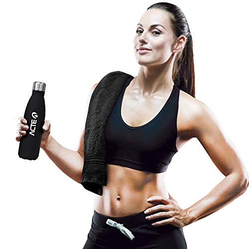 Acte Sports, C37, Garrafa Térmica 500Ml Preto