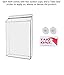 Suction Cup Outdoor Brochure Holder Holds 8.5 x 11 Inch Flyers and Advertisements Window or Glass Wall Mount Includes Take One Sticker Clear Acrylic Handout Box by Marketing Holders