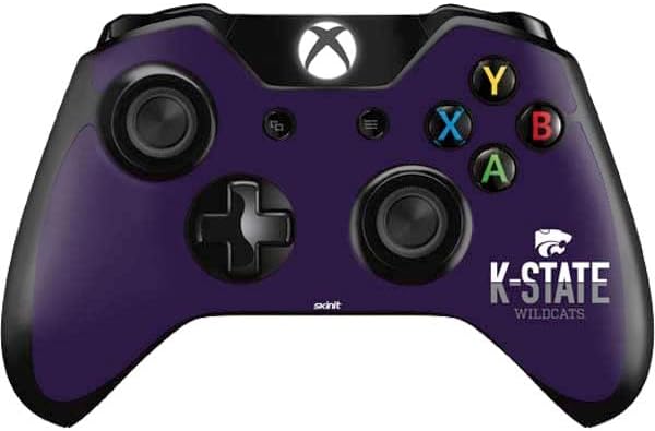 Skinit Decal Gaming Skin Compatible with Xbox One Controller - Officially Licensed College K-State Wildcats Gradient Design