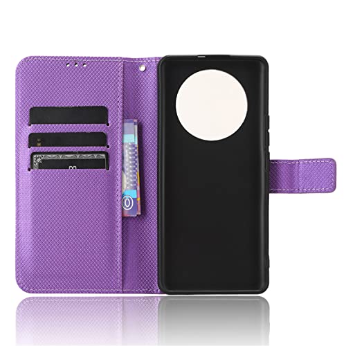 Capa de couro com proteção antiqueda com cordão compatível com Oppo Realme 11 Pro Plus 11Pro+ Realme