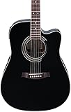 Ibanez V70CENT Acoustic Electric Guitar (Black)