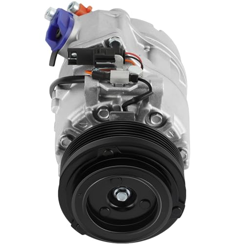Image of ECCPP A /C Compressor with Clutch Fit for BMW X5 3.0L 2007-2010 | Fast Cooling AC Compressor