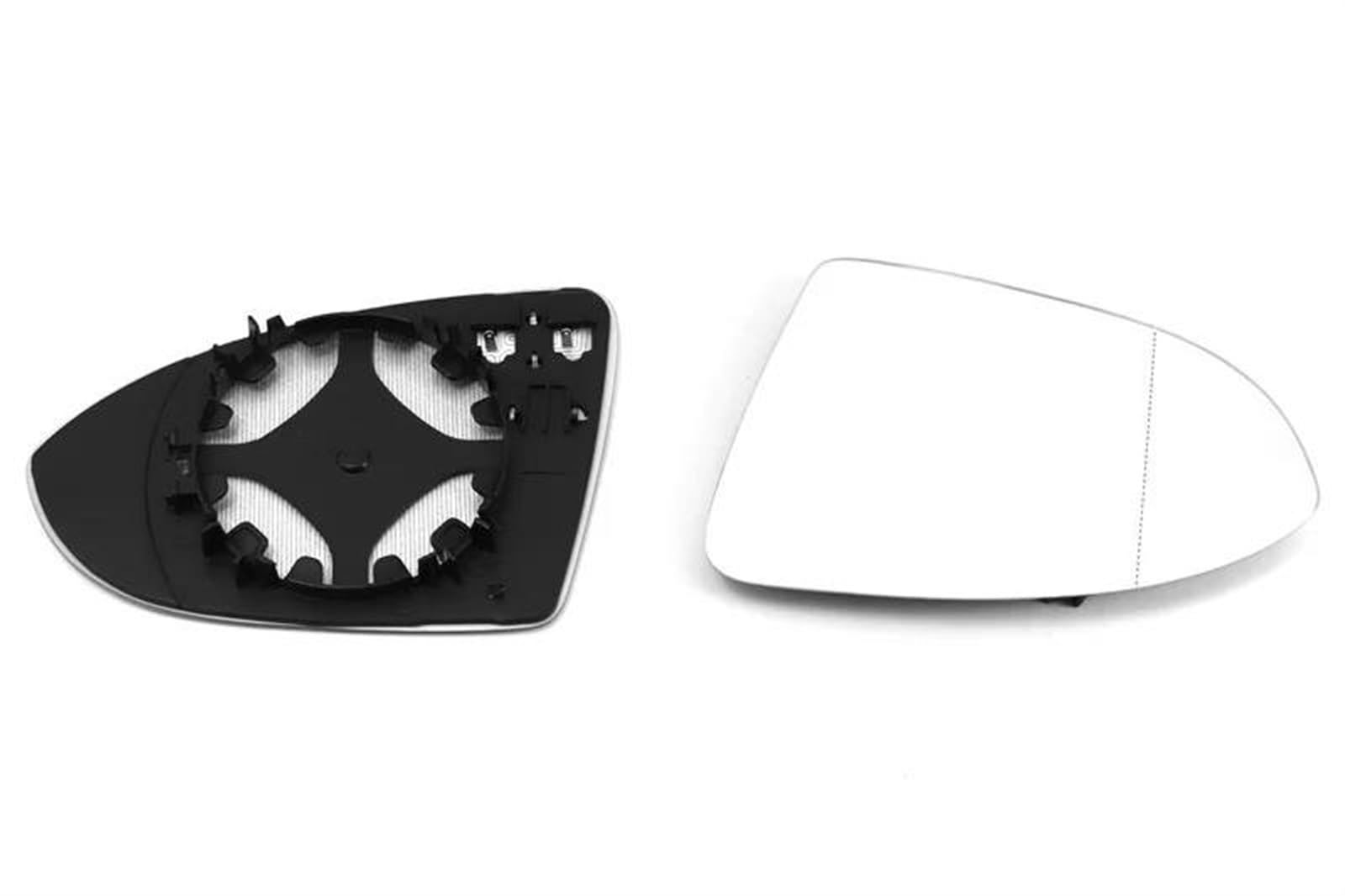 Rétroviseur De Voiture En Verre Chauffant Anti-buée Pour Golf 7 MK7 MK7.5 Pour Touran 5T 2012 – 2021(Left)