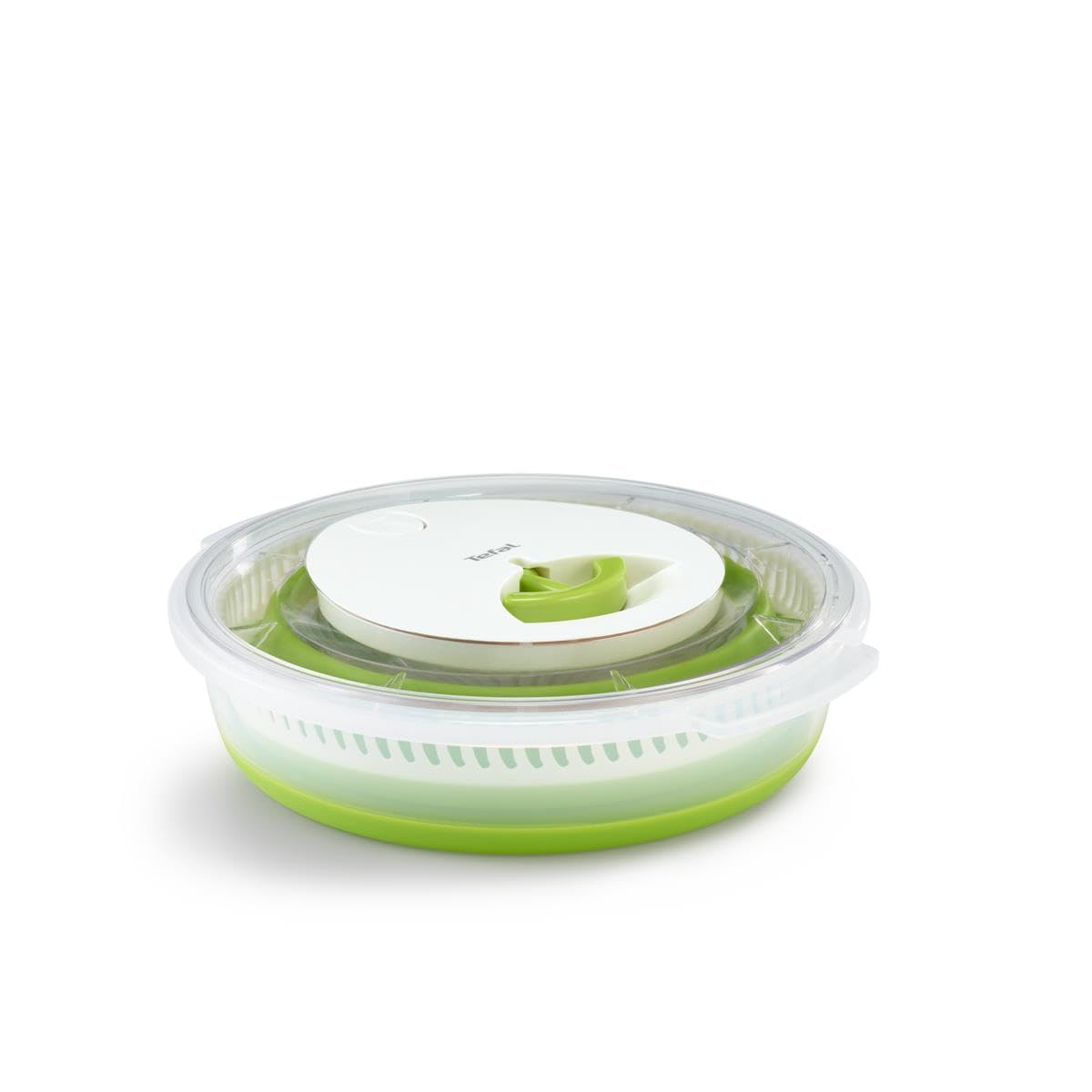 Tefal Essoreuse à salade pliable - Vert - Blanc